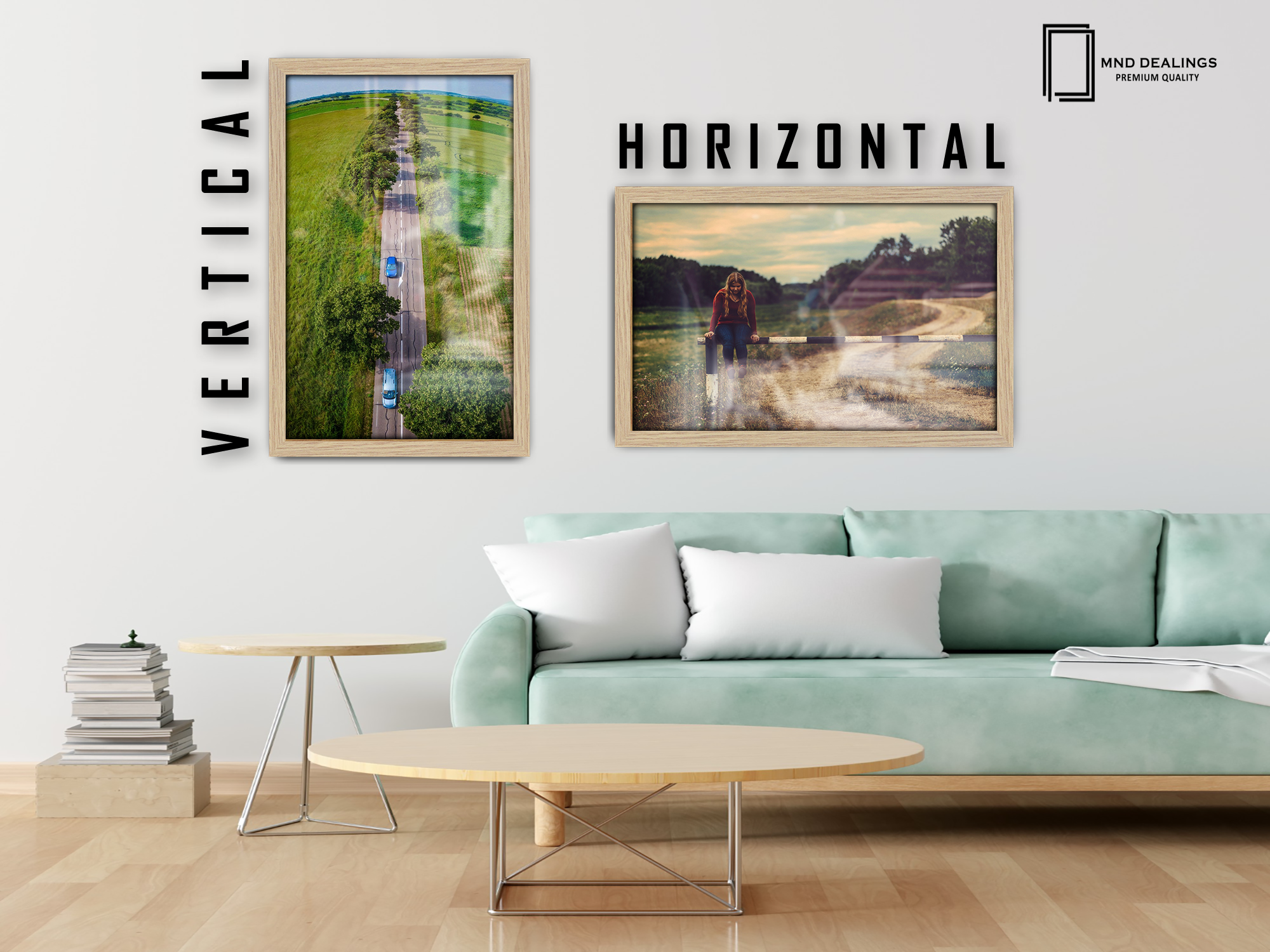 ( 60 x 80 CM ) / 32x 24 Inch  |  Certificate Frames - MDF
 -  [ Oak ]