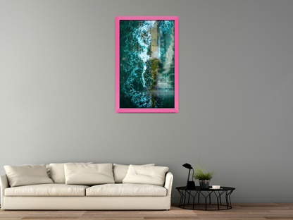 ( 60 x 80 CM ) / 32x 24 Inch  |  Poster Frames - MDF
 -  [ Pink ]