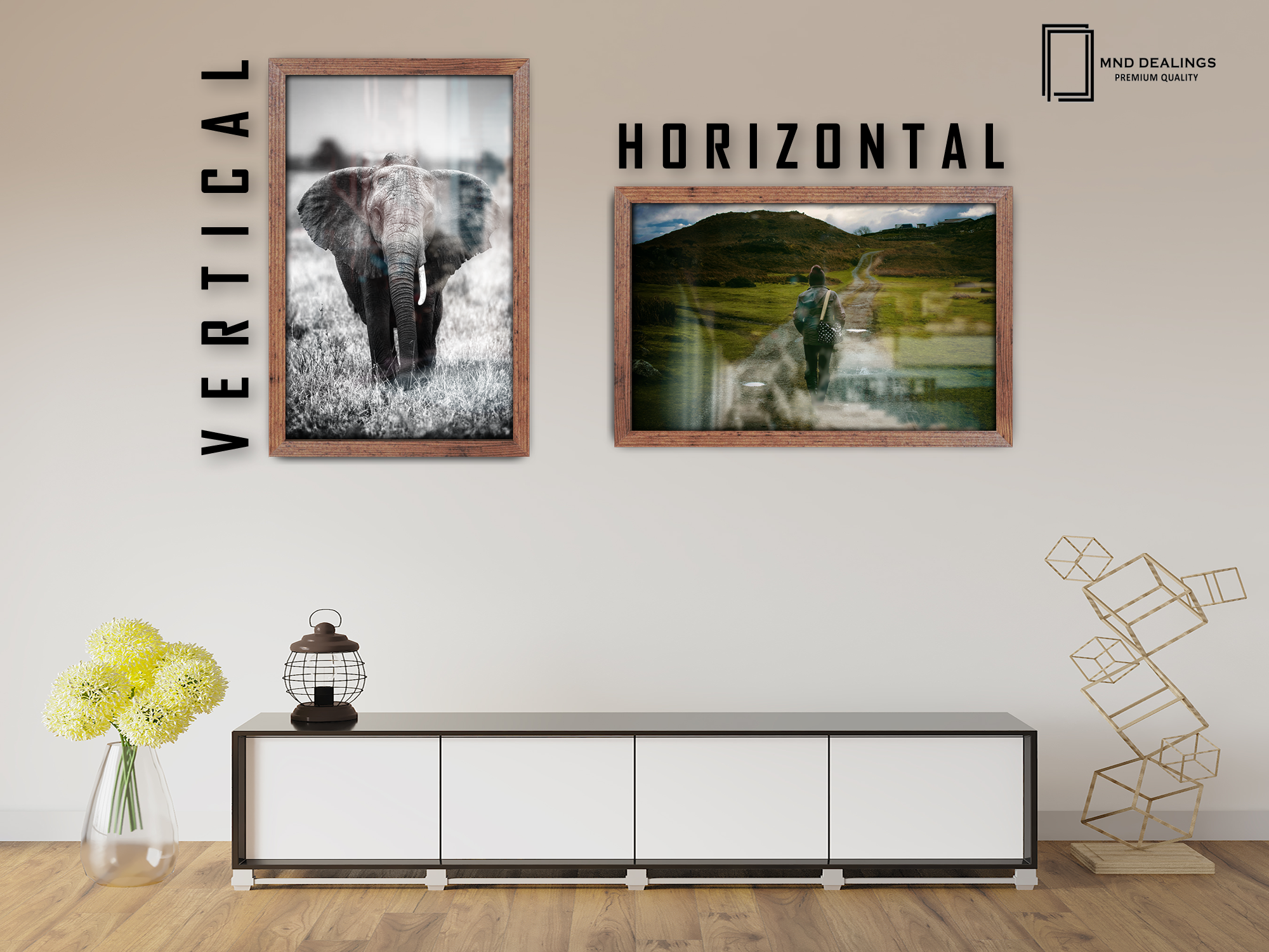 ( 60 x 80 CM ) / 32x 24 Inch Frames - MDF