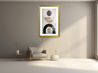 ( 60 x 80 cm ) / 32 x 24 Inch with 70 x 50 cm White Mount Picture Frames - MDF
