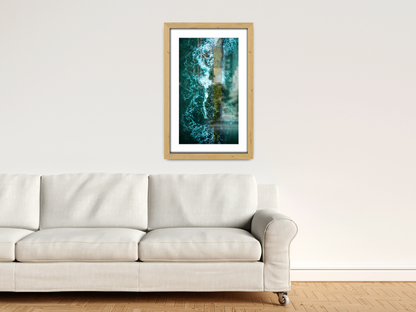 ( 60 x 80 cm ) / 32 x 24 Inch with 70 x 50 cm White Mount Picture Frames - MDF
