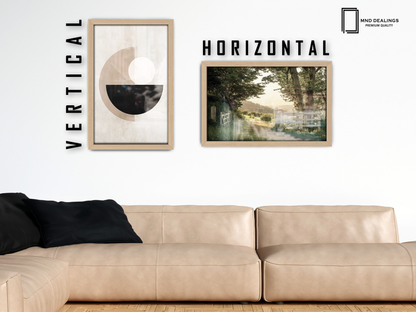 ( 60 x 85 CM ) / 34 x 24 Inch  |  Photo Frames - MDF
 -  [ Beech ]
