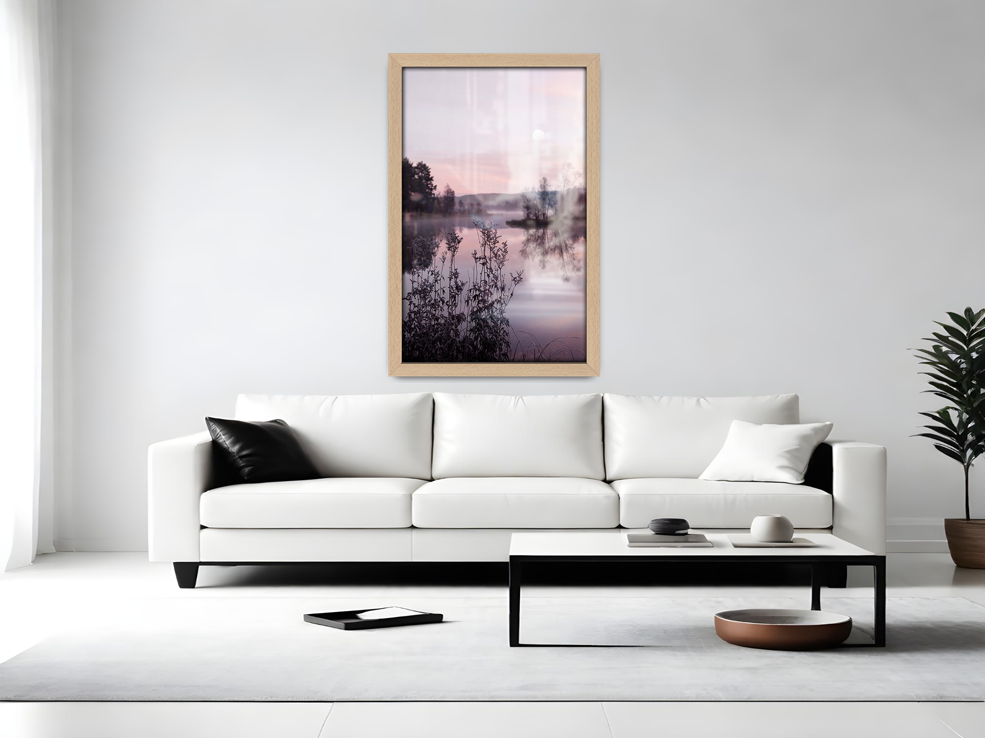 ( 60 x 85 CM ) / 34 x 24 Inch  |  Photo Frames - MDF
 -  [ Beech ]
