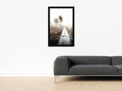 ( 60 x 85 CM ) / 34 x 24 Inch  |  Picture Frames - MDF
 -  [ Black ]