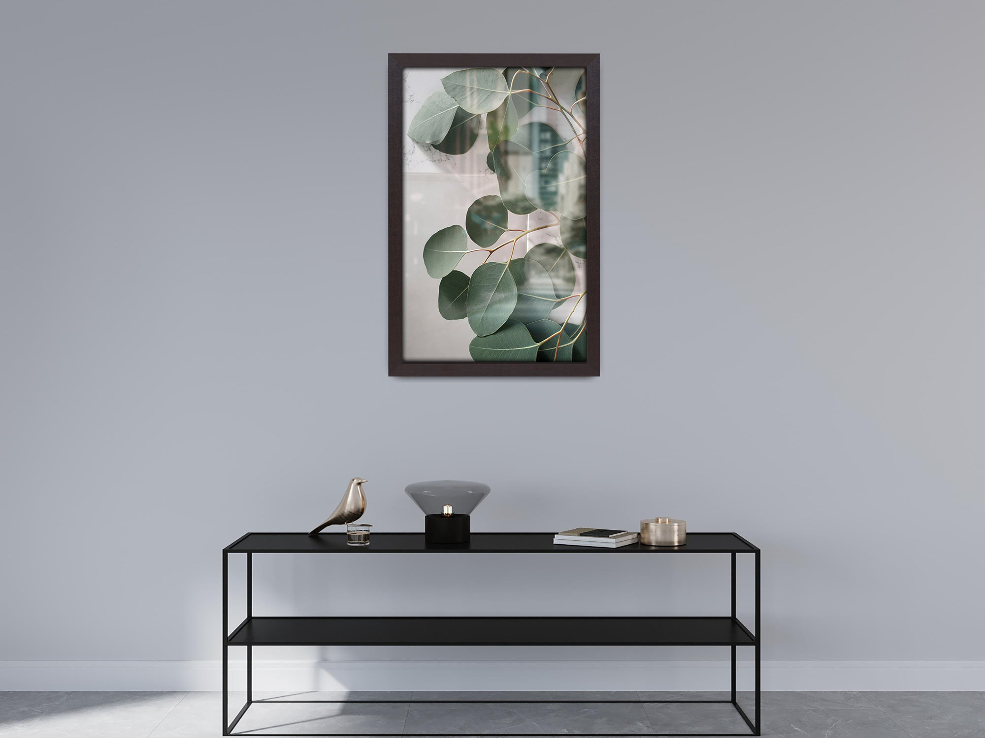 ( 60 x 85 CM ) / 34 x 24 Inch  |  Frames - MDF
 -  [ Mahogany ]