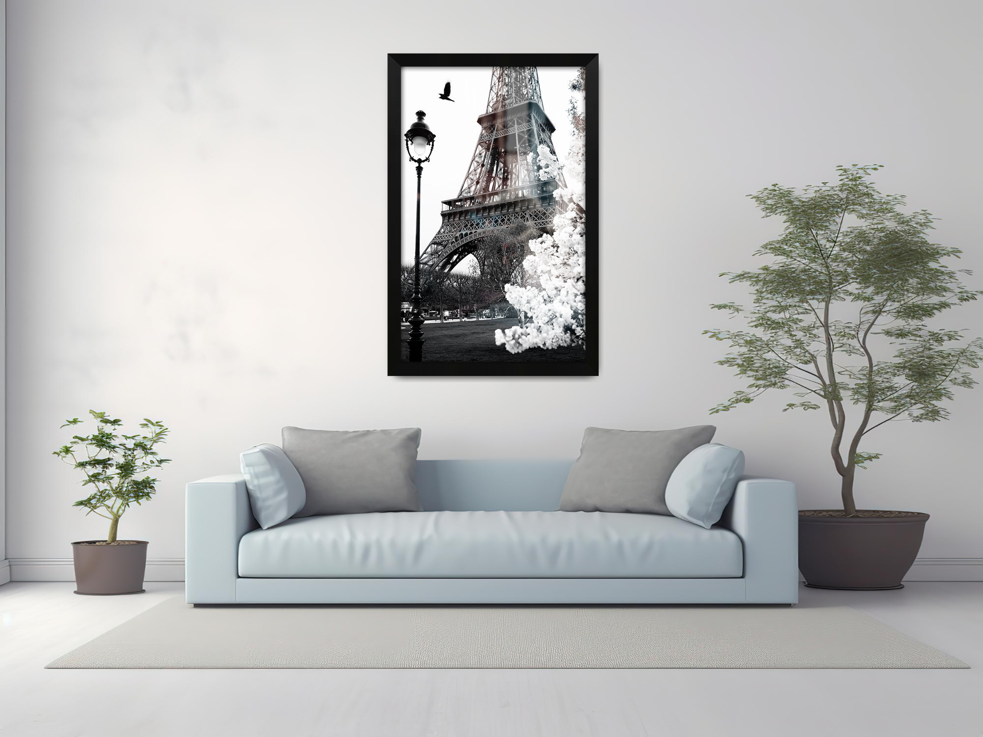 ( 60 x 85 CM ) / 34 x 24 Inch  |  Frames - MDF
 -  [ Matt Black ]
