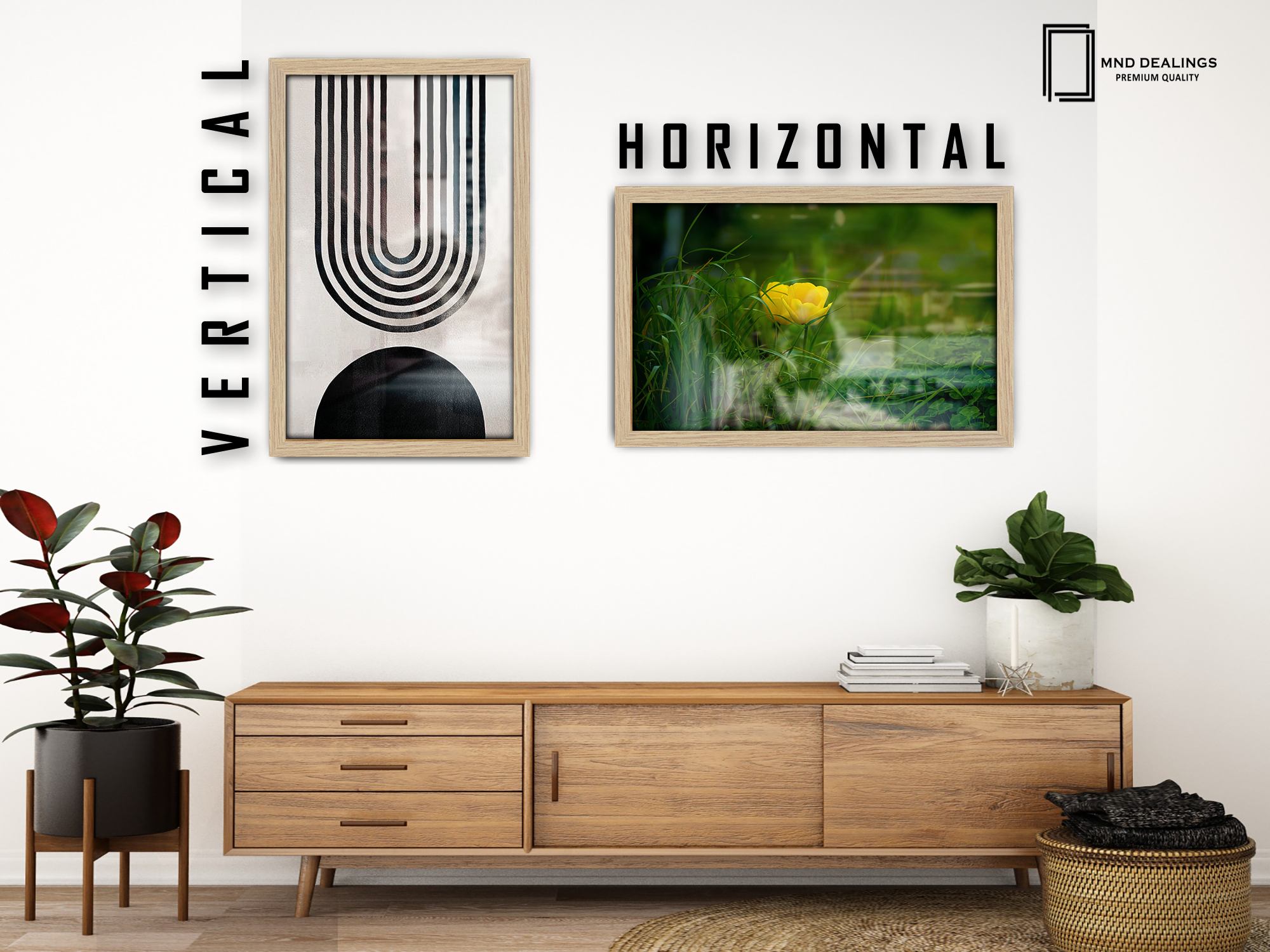( 60 x 85 CM ) / 34 x 24 Inch  |  Poster Frames - MDF
 -  [ Oak ]