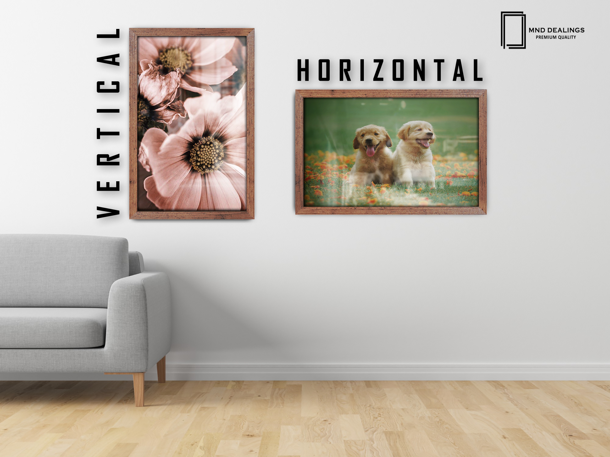 ( 60 x 85 CM ) / 34 x 24 Inch Frames - MDF