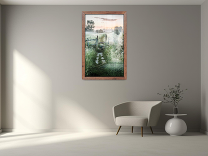 ( 60 x 85 CM ) / 34 x 24 Inch  |  Poster Frames - MDF
 -  [ Rustic ]