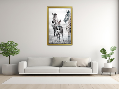 ( 60 x 90 CM ) / 36 x 24 Inch  |  Frames - MDF
 -  [ Gold ]