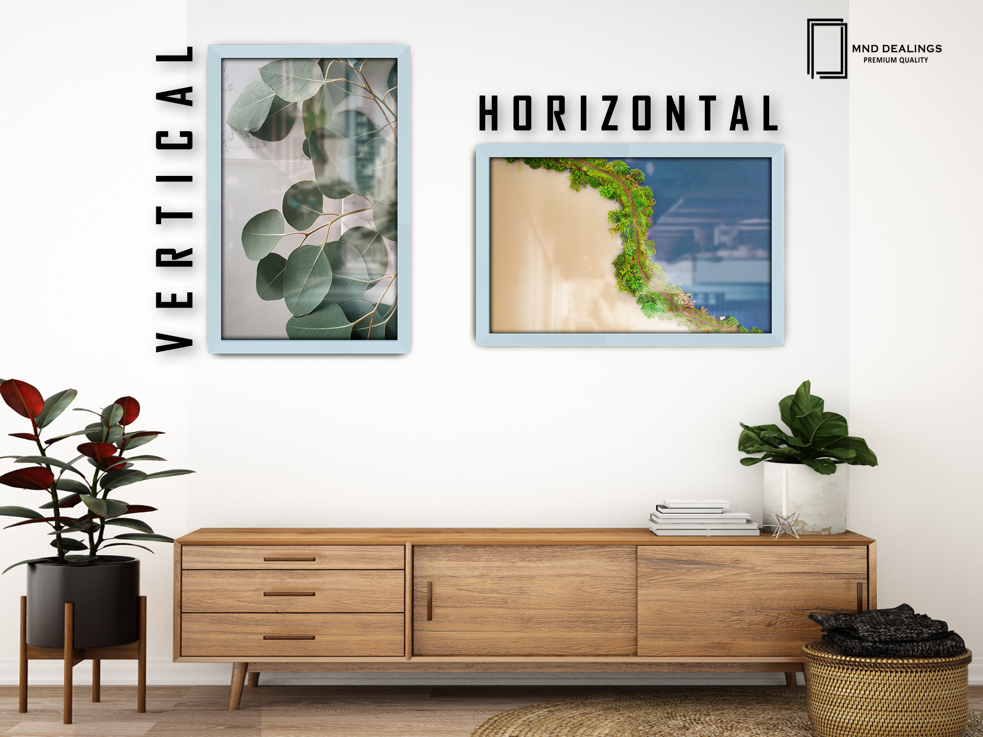 ( 60 x 90 CM ) / 36 x 24 Inch Poster Frames - MDF
