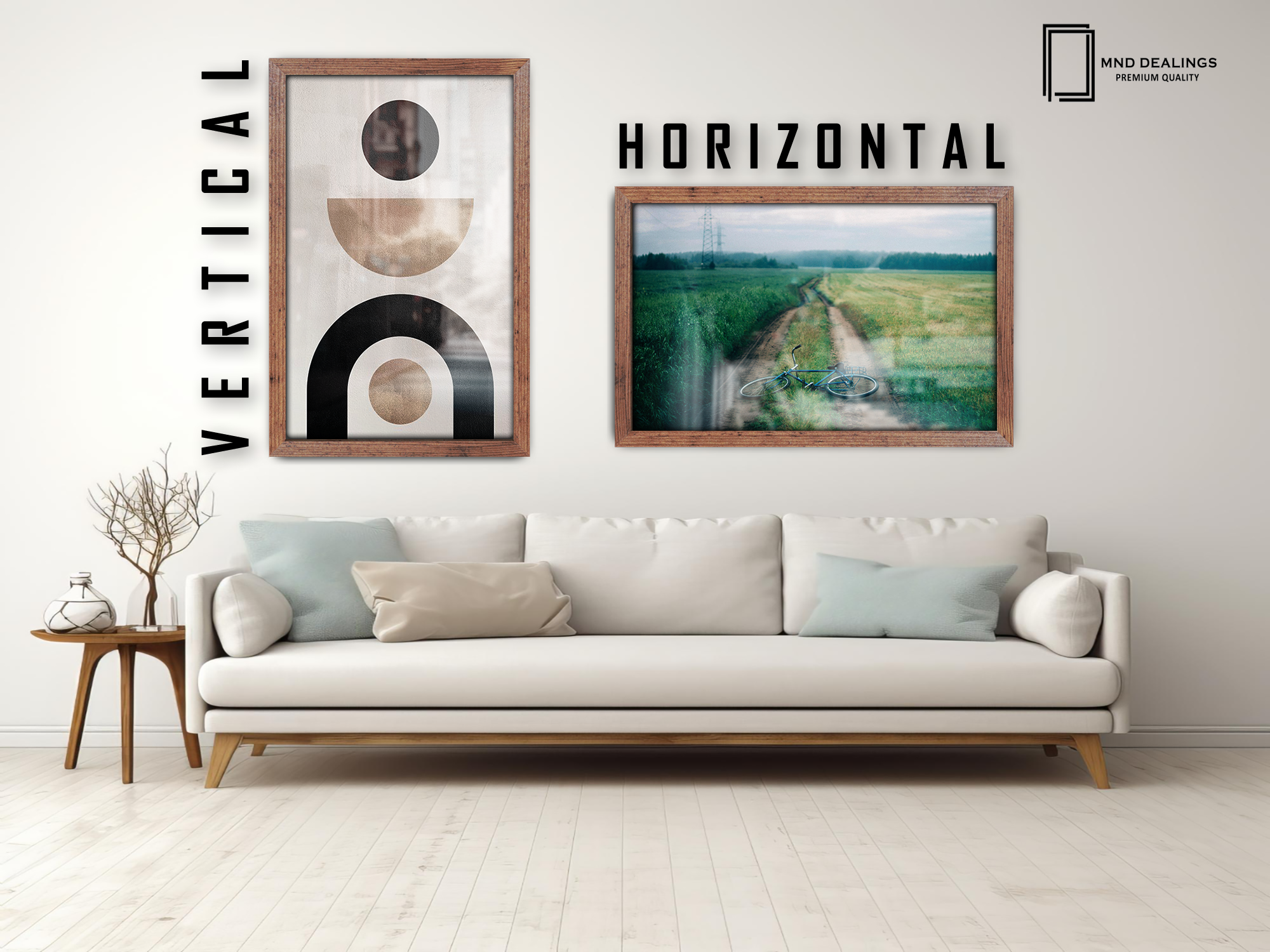 ( 60 x 90 CM ) / 36 x 24 Inch Poster Frames - MDF