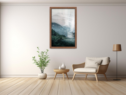 ( 60 x 90 CM ) / 36 x 24 Inch  |  Art Frames - MDF
 -  [ Walnut ]