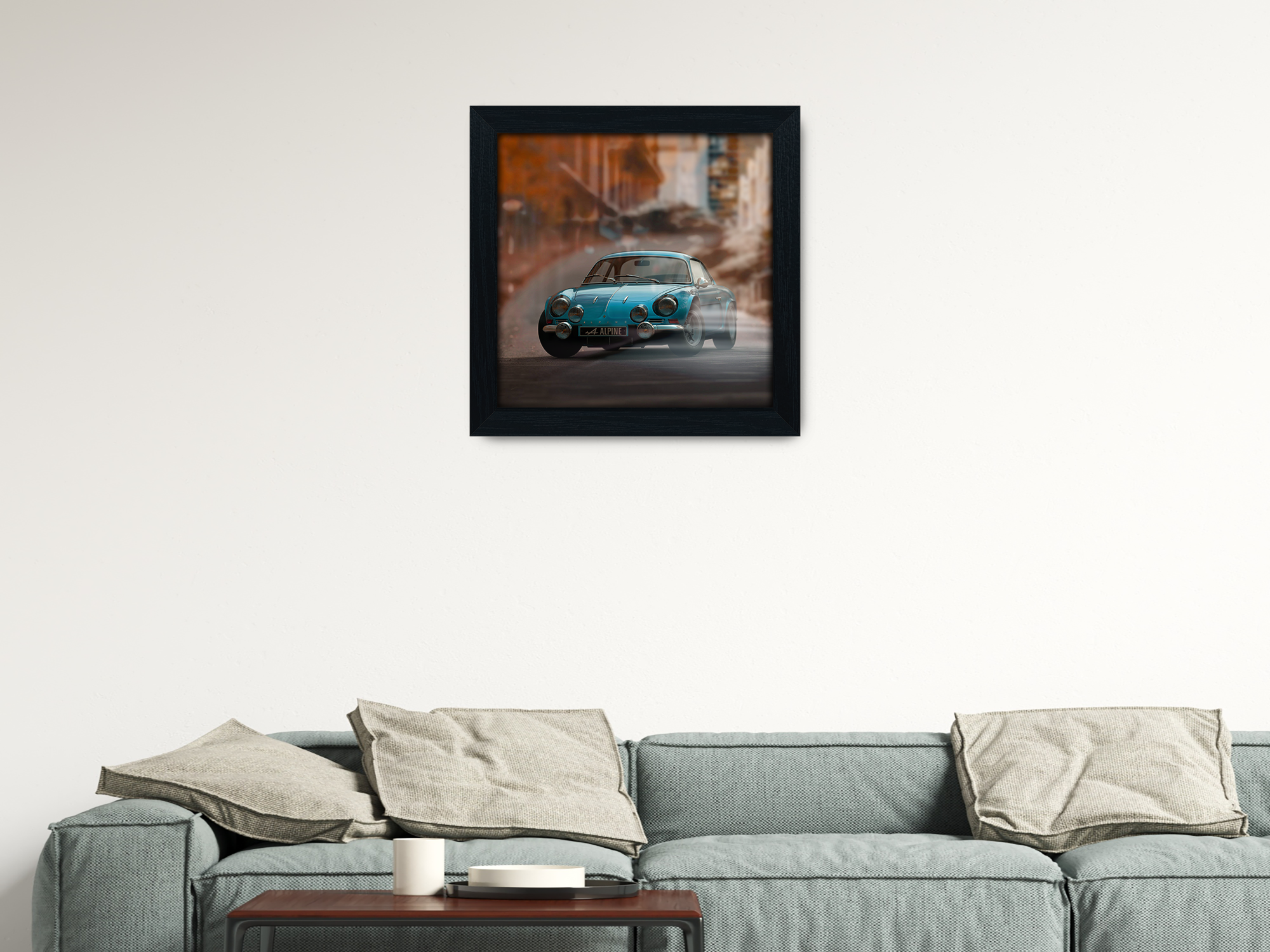 ( 65 x 65 CM ) / 26 x 26 Inch  |  Photo Frames - MDF
 -  [ Black ]