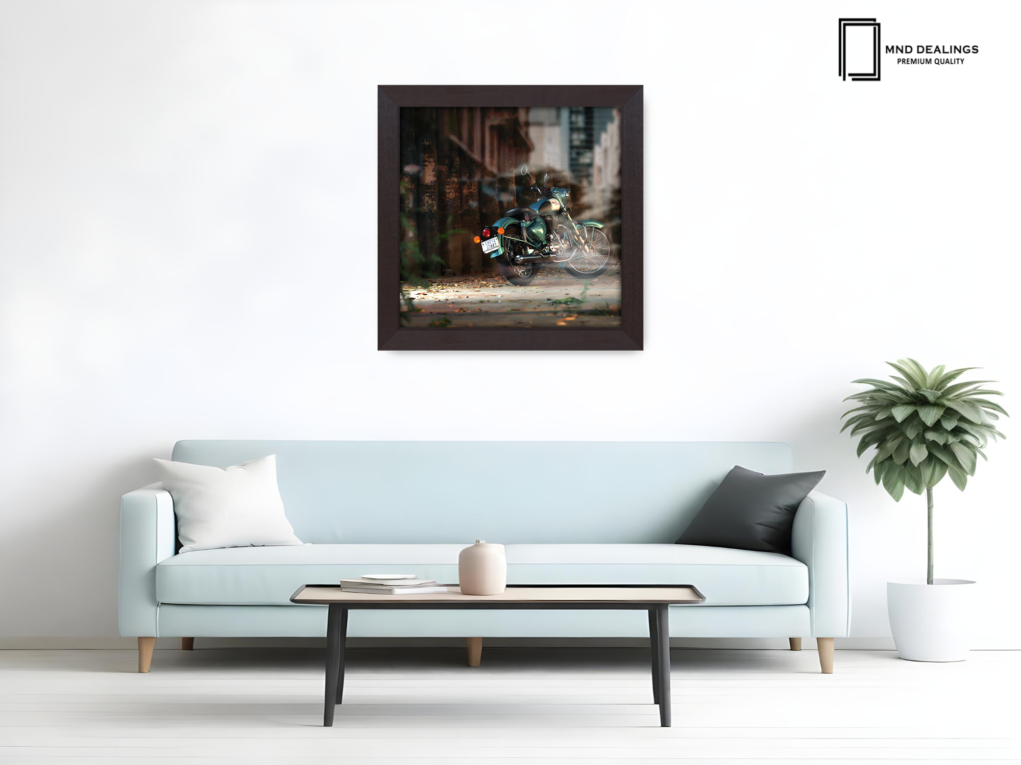 ( 65 x 65 CM ) / 26 x 26 Inch  |  Frames - MDF
 -  [ Mahogany ]
