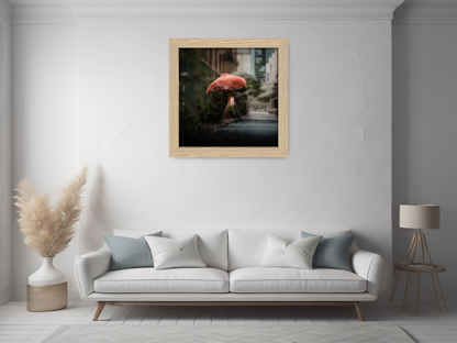 ( 65 x 65 CM ) / 26 x 26 Inch  |  Frames - MDF
 -  [ Oak ]