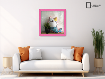 ( 65 x 65 CM ) / 26 x 26 Inch  |  Poster Frames - MDF
 -  [ Pink ]