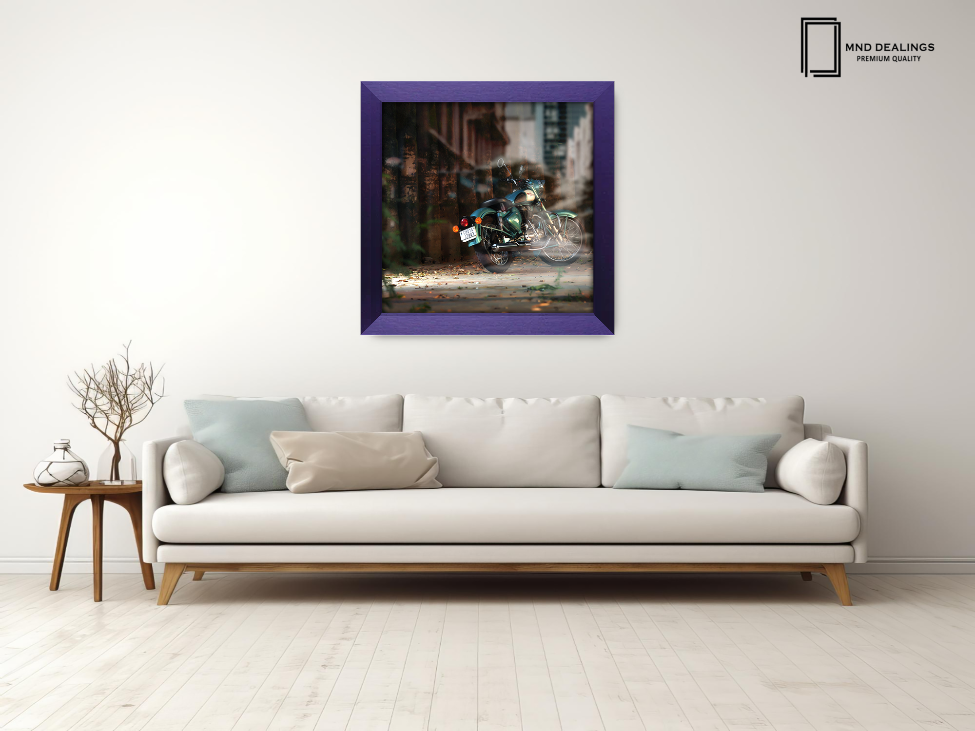 ( 65 x 65 CM ) / 26 x 26 Inch  |  Poster Frames - MDF
 -  [ Purple ]