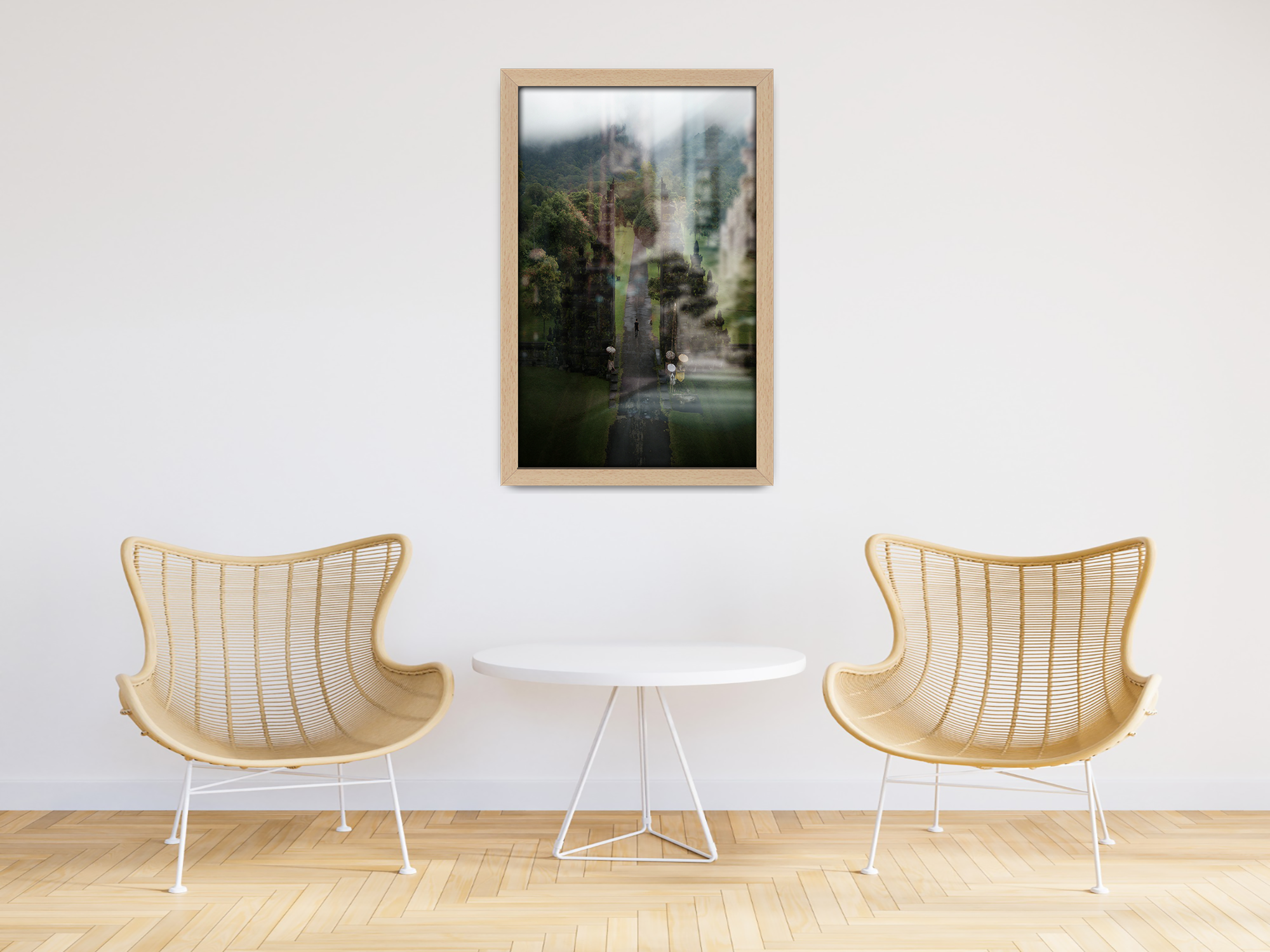 ( 70 x 100 CM ) / 40 x 28 Inch  |  Poster Frames - MDF
 -  [ Beech ]
