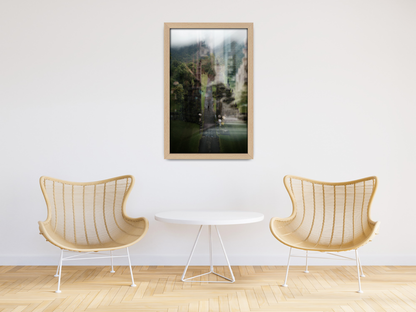 ( 70 x 100 CM ) / 40 x 28 Inch  |  Poster Frames - MDF
 -  [ Beech ]