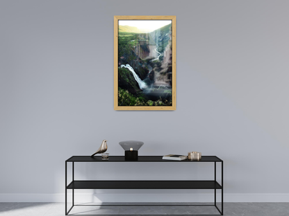 ( 70 x 100 CM ) / 40 x 28 Inch  |  Poster Frames - MDF
 -  [ Pine ]