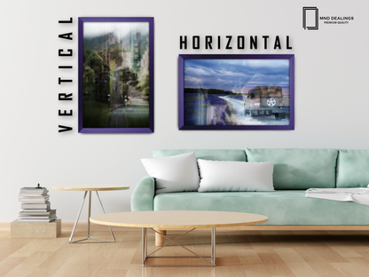 ( 70 x 100 CM ) / 40 x 28 Inch  |  Certificate Frames - MDF
 -  [ Purple ]