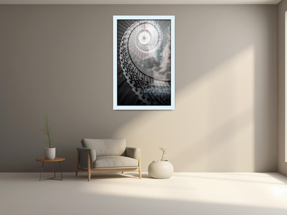 ( 70 x 100 CM ) / 40 x 28 Inch  |  Poster Frames - MDF
 -  [ White ]