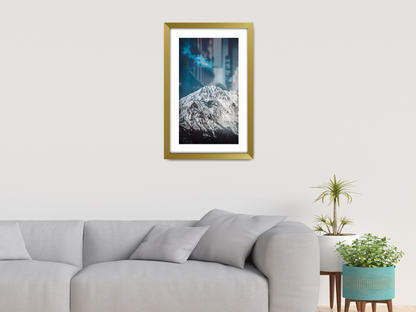 ( 70 x 100 cm ) / 40 x 28 Inch with 91.44 x 60.96 cm White Mount Certificate Frames - MDF
