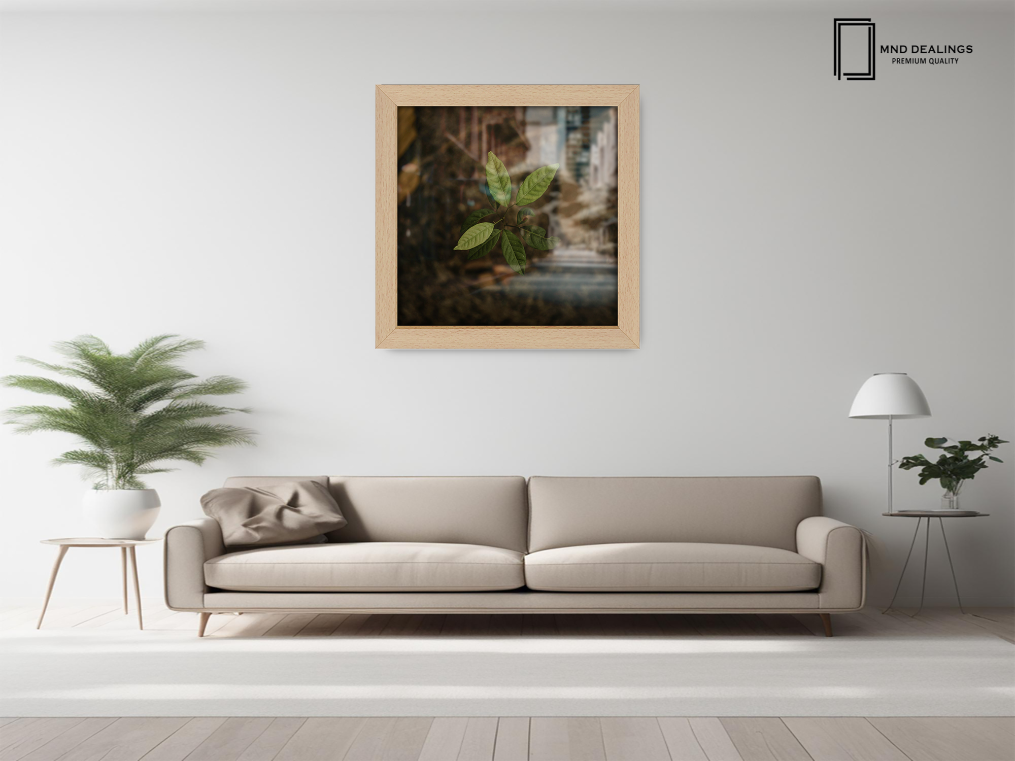 ( 70 x 70 CM ) / 28 x 28 Inch  |  Certificate Frames - MDF
 -  [ Beech ]