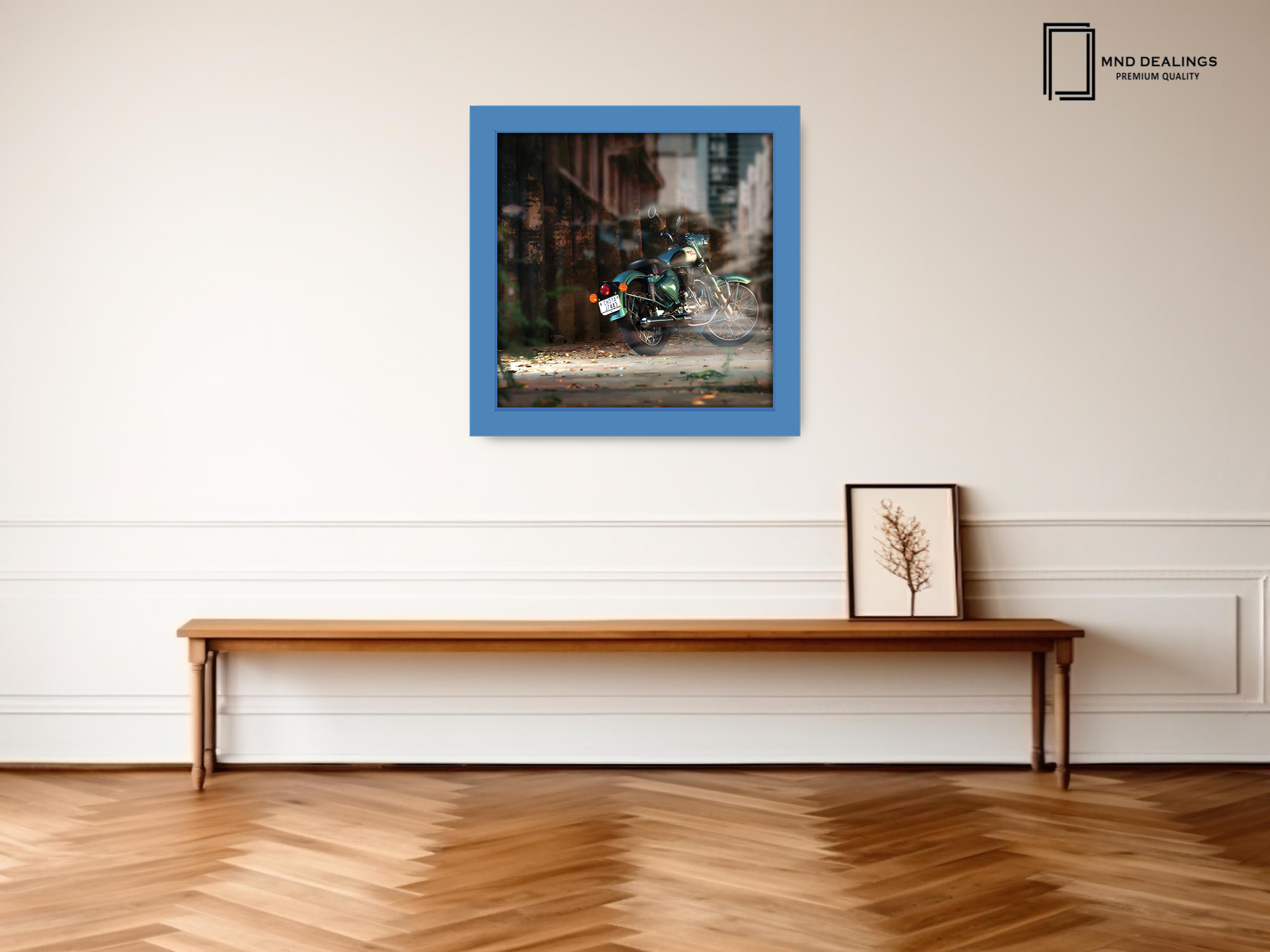 ( 70 x 70 CM ) / 28 x 28 Inch  |  Frames - MDF
 -  [ Blue ]