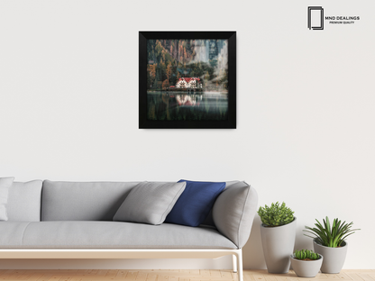 ( 70 x 70 CM ) / 28 x 28 Inch  |  Art Frames - MDF
 -  [ Matt Black ]