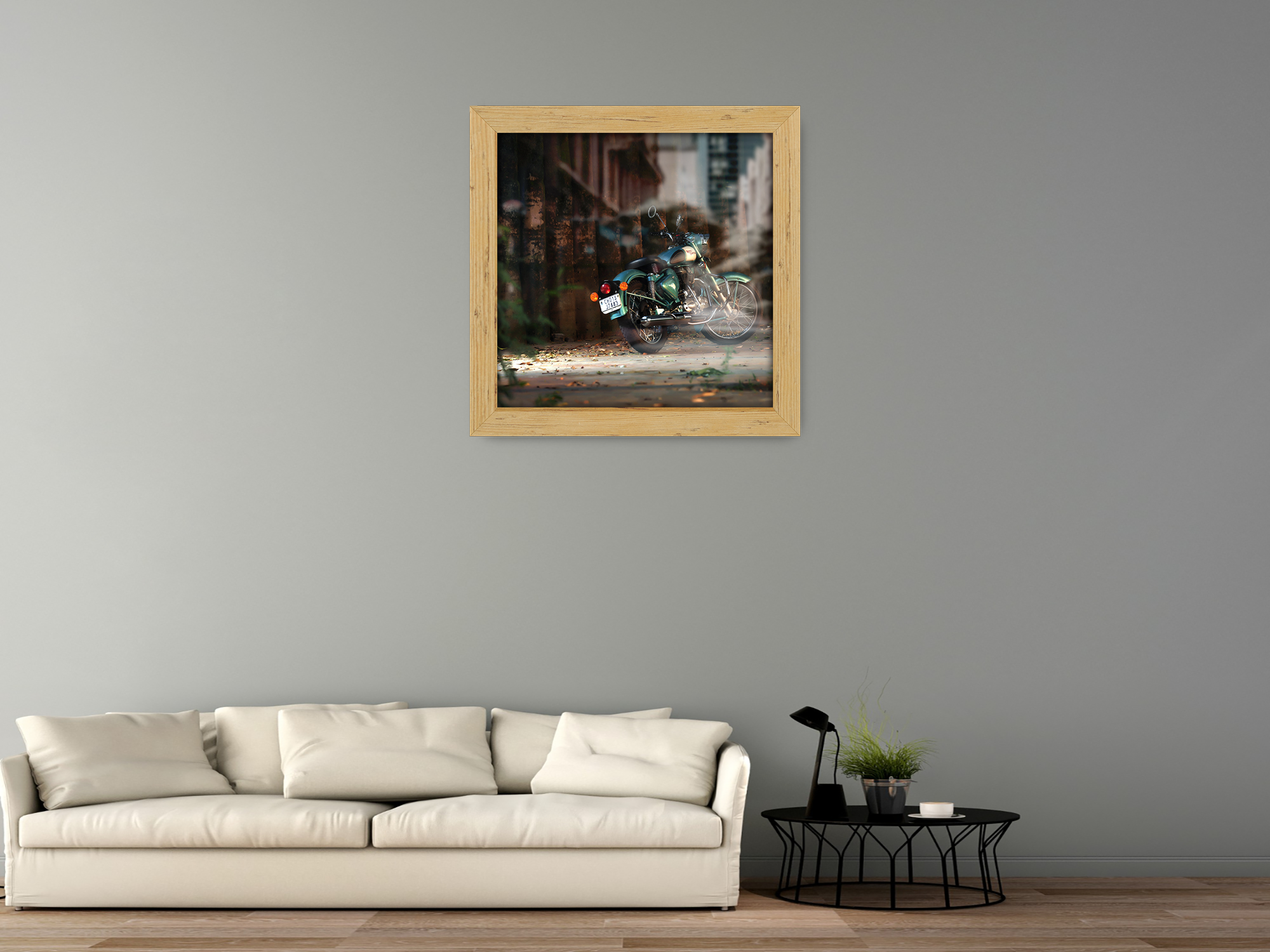 ( 70 x 70 CM ) / 28 x 28 Inch  |  Display Frame - MDF
 -  [ Pine ]