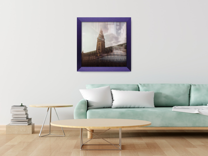 ( 70 x 70 CM ) / 28 x 28 Inch  |  Poster Frames - MDF
 -  [ Purple ]