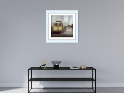 ( 70 x 70 Cm ) / 28 x 28 Inch with 60 x 60 Cm White Mount Picture Frames - MDF