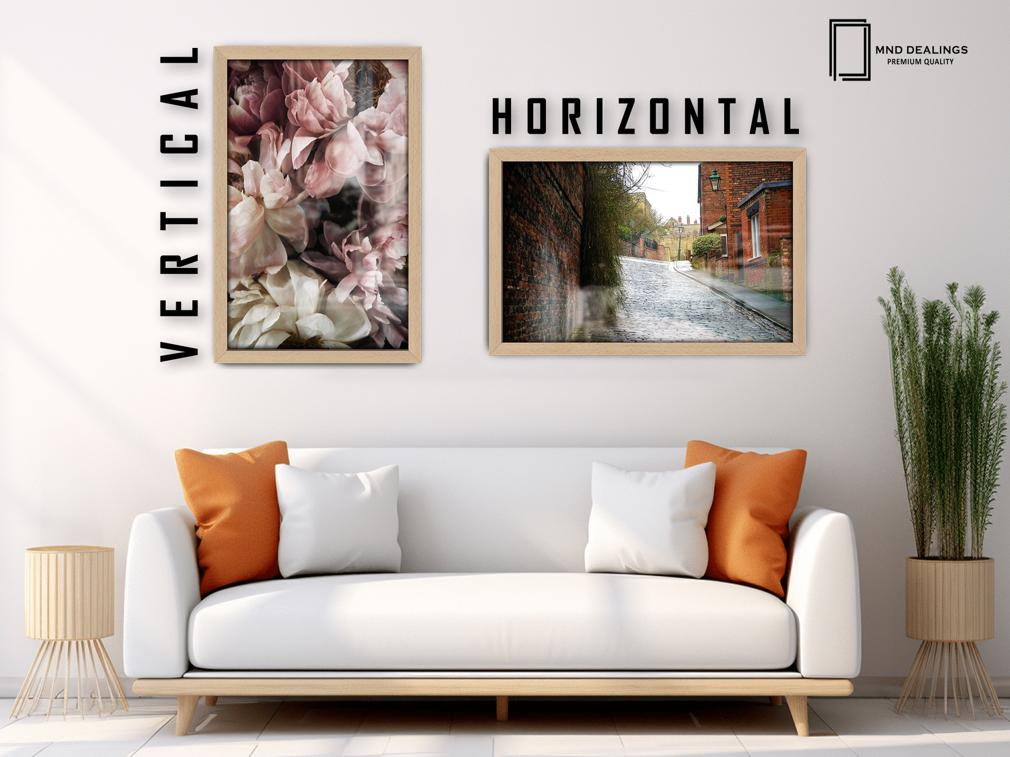 ( 70 x 90 CM ) / 36 x 28 Inch Frames - MDF