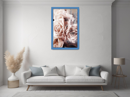 ( 70 x 90 CM ) / 36 x 28 Inch  |  Art Frames - MDF
 -  [ Blue ]