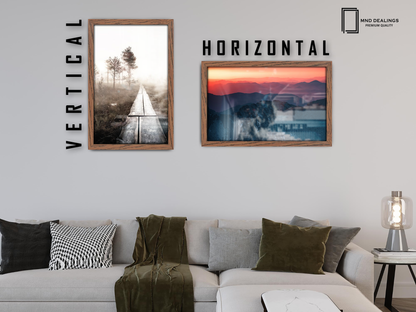 ( 70 x 90 CM ) / 36 x 28 Inch  |  Certificate Frames - MDF
 -  [ Dark Oak ]