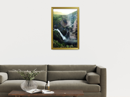 ( 70 x 90 CM ) / 36 x 28 Inch  |  Poster Frames - MDF
 -  [ Gold ]