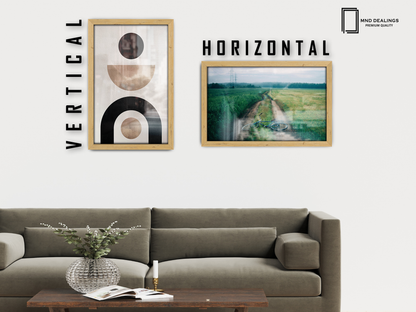 ( 70 x 90 CM ) / 36 x 28 Inch  |  Frames - MDF
 -  [ Pine ]