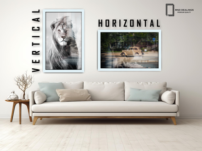 ( 70 x 90 CM ) / 36 x 28 Inch Frames - MDF