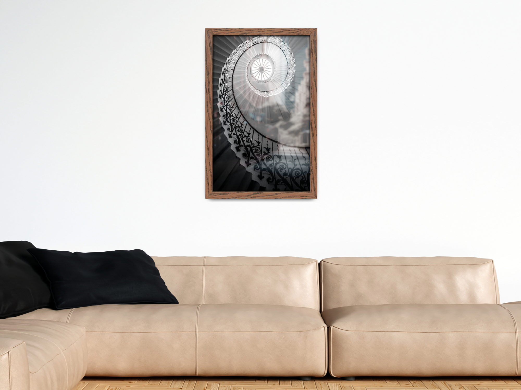( 71 x 51 CM ) / 28 x 20 Inch  |  Display Frame - MDF
 -  [ Dark Oak ]