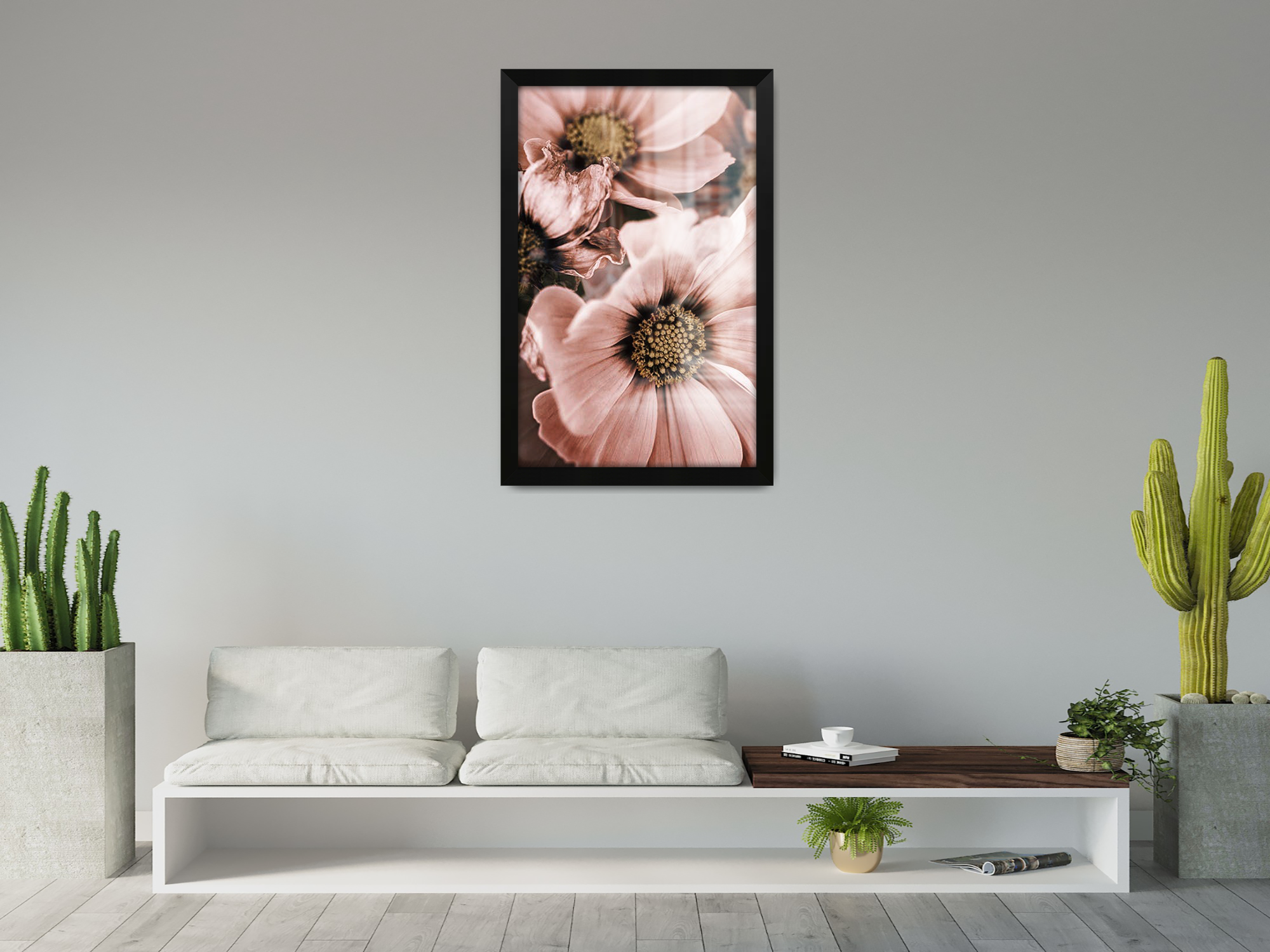 ( 71 x 51 CM ) / 28 x 20 Inch  |  Picture Frames - MDF
 -  [ Matt Black ]