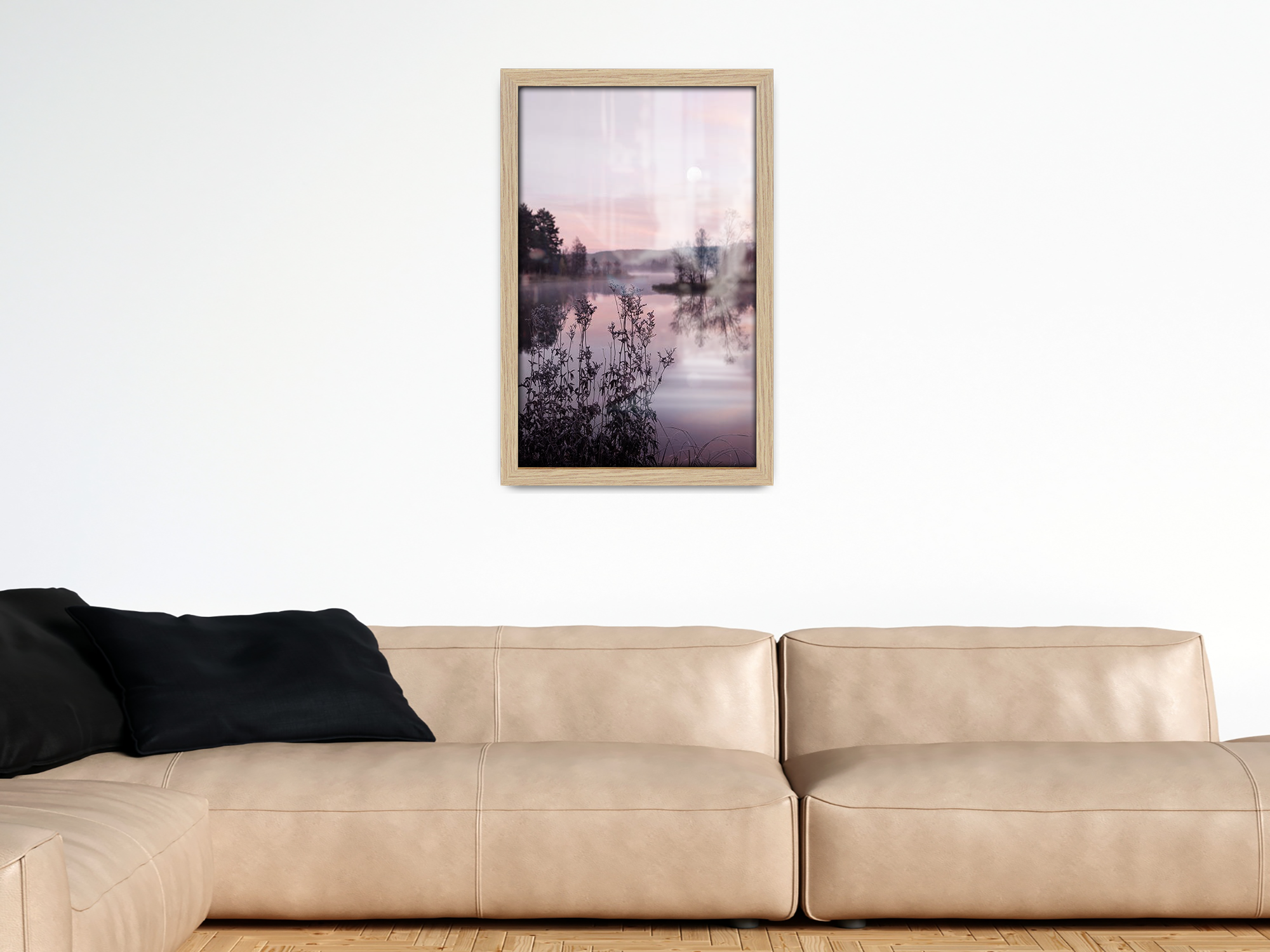 ( 71 x 51 CM ) / 28 x 20 Inch  |  Frames - MDF
 -  [ Oak ]