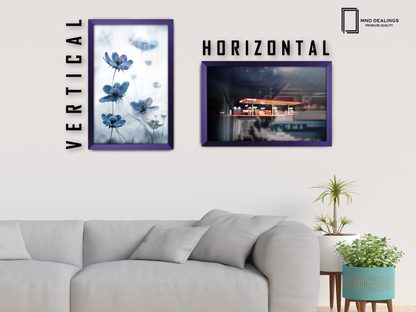 ( 71 x 51 CM ) / 28 x 20 Inch  |  Certificate Frames - MDF
 -  [ Purple ]