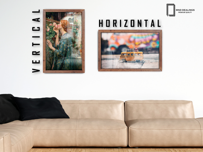 ( 71 x 51 CM ) / 28 x 20 Inch  |  Frames - MDF
 -  [ Rustic ]
