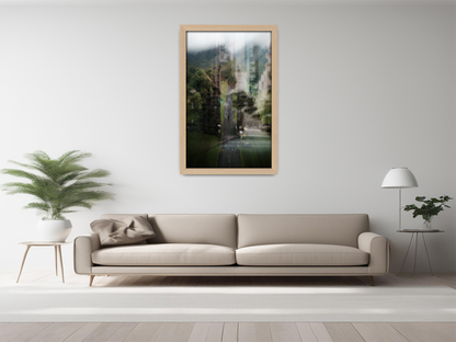 ( 71 x 56 CM ) / 28 x 22 Inch  |  Frames - MDF
 -  [ Beech ]