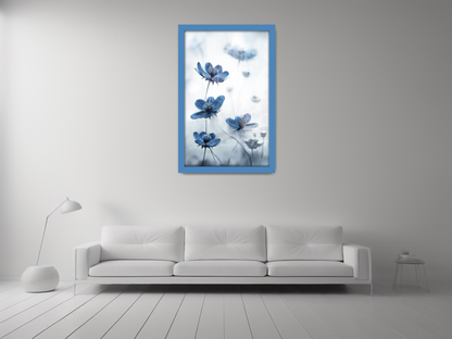 ( 71 x 56 CM ) / 28 x 22 Inch  |  Display Frame - MDF
 -  [ Blue ]