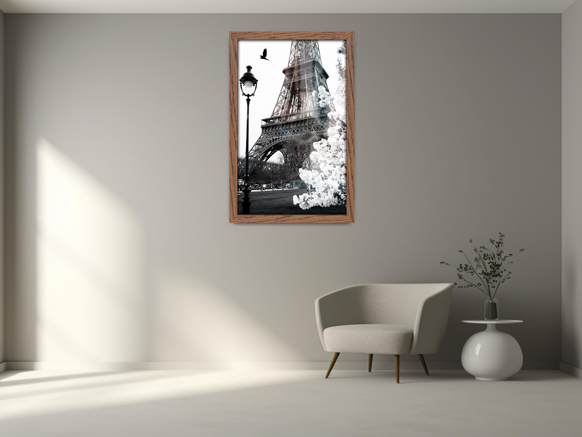 ( 71 x 56 CM ) / 28 x 22 Inch  |  Frames - MDF
 -  [ Dark Oak ]