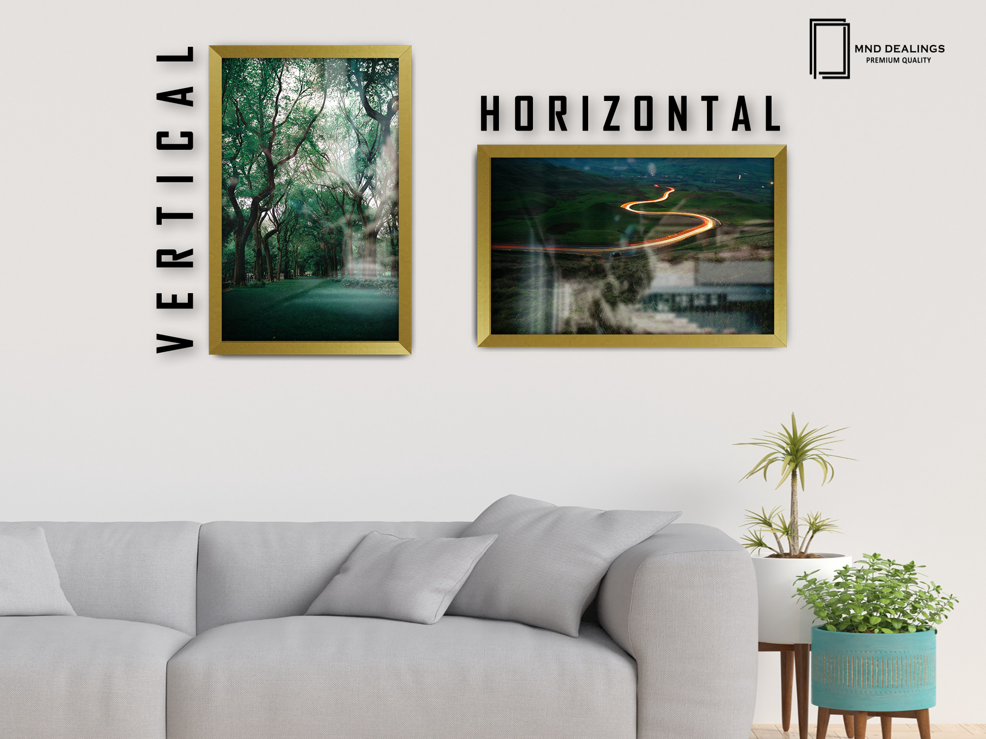 ( 71 x 56 CM ) / 28 x 22 Inch Picture Frames - MDF