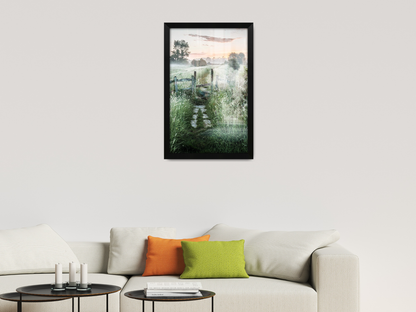 ( 71 x 56 CM ) / 28 x 22 Inch  |  Picture Frames - MDF
 -  [ Matt Black ]